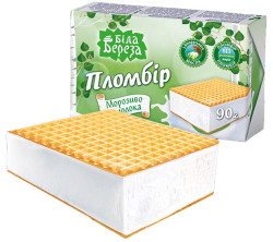 Мороженое Пломбир 90г Белая Береза