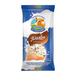 Пломбир в рожке с шоколадной крошкой 80г КИК