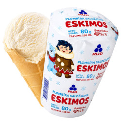 Мороженое Пломбир ESKIMOS 65г RUD