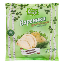 Вареники с картошкой и укропом 777г ББ