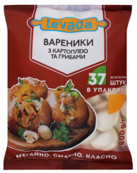 Вареники с картофелем и грибами 800г Levada