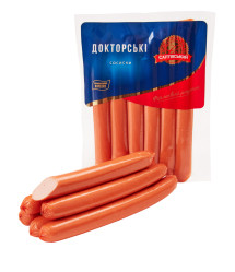 Сосиски Докторские SMK около 300г