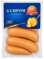 Сардельки с сыром 