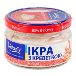 Икра сельди с креветками 160г Veladis