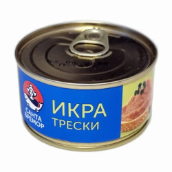 Икра трески Санта Бремор 130г