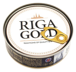 Шпроты в масле 240г RIGA GOLD