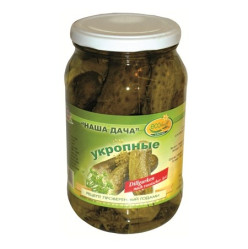 Огурцы укропные 420г Ecohoff