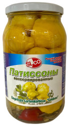 Патиссоны маринованные 900мл SLKO