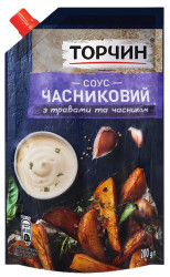 Чесночный соус 200г Торчин