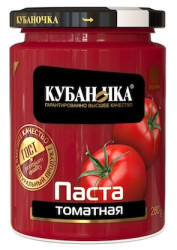 Томатная паста 280г Кубаночка