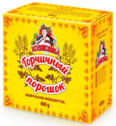 Горчичный порошок 400г Хозяюшка