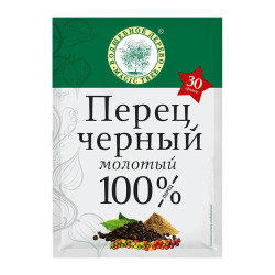 Перец чорный меленый 30г В.Д.