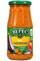 Баклажанная икра 435г Верес