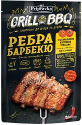 Приправа для мяса и курицы „Барбекю рёбра“ с копчёными томатами, чили и горчицей 30г Pripravka