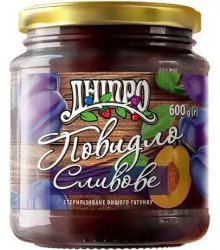 Повидло сливовое 600г Днипро