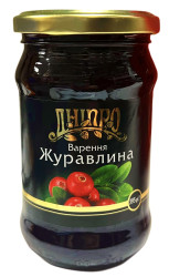Варенье из клюквы 395г Днипро