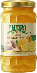 Джем Лимон-имбирь 375г Днипро
