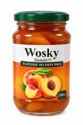 Персиковый джем 350мл Wosky