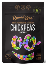 Нут жареный в шоколаде со вкусом фруктов 150г Roundooze