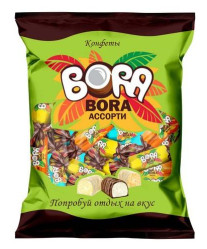 Конфеты Ассорти 200г BORA BORA