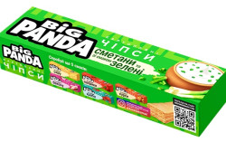 Чипсы со вкусом сметаны и зелени 50 г Big Panda