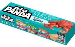 Čipsy s príchuťou kraba 50g Big Panda