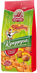 Кукуруза жареная со вкусом Барбекю 100г Мартин