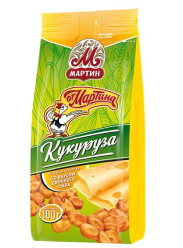 Кукуруза жареная со вкусом Двойного сыра 100г Мартин