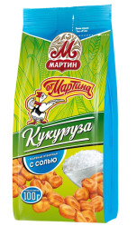Кукуруза жареная с солью 100г Мартин