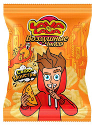 Чипсы со вкусом сыра 50г Lava Lava