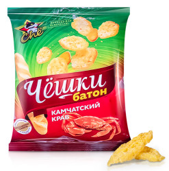 Сухарики со вкусом камчатского краба 60г Chё
