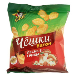 Сухарики со вкусом лесных грибов 60г Chё