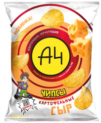 Чипсы Сыр 50г А4