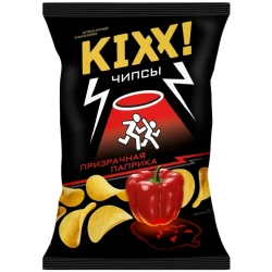 Чипсы со вкусом паприки  50g Kixx