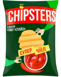 Чипсы со вкусом томат-спайси 110г CHIPSTERS