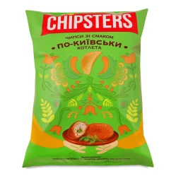 Чипсы со вкусом Киевская котлета 100г CHIPSTERS