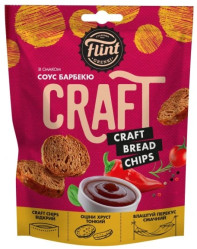 Крутoны со вкусом соуса Барбекю 80 г Flint Craft Grenki