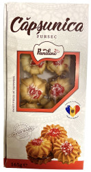 Печенье клубничное 165г Panilino