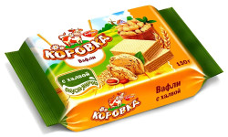 Вафли с халвой 150г РотФронт