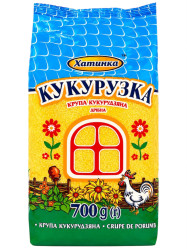 Кукурузная крупа 700г Хатинка