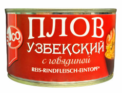 Готовое блюдо Плов Узбекский 375г