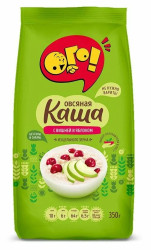 Каша овсяная с вишней и яблоком 350г ОГО!