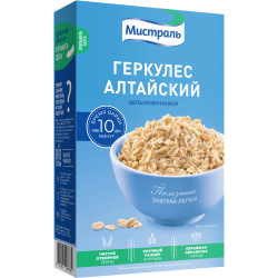 Геркулес Алтайский цельнозерновой 400г Минстраль