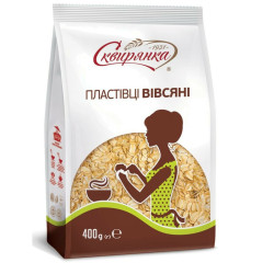 Овсяные хлопья 400 г Skviryanka