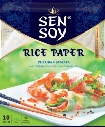 Рисовая бумага для спринг-роллов 100г Sen Soy