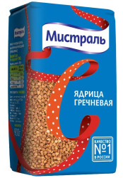 Крупа гречневая 900г Мистраль