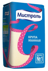 Крупа манная 800г Мистраль