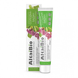 Зубная паста с лакрицей и репейником 100г AltaiBio
