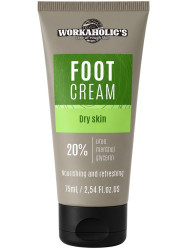 Krém na nohy pro suchou pokožku s 20% ureou 75ml Workaholic