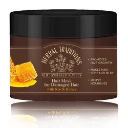 Маска для поврежденных волос Рожь и мед 300мл Herbal Traditions